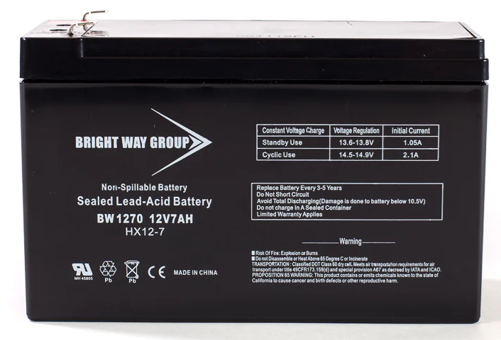 BW1270 - Battery, 12V 7.5AH