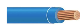 THHN0BE5000 - 1/0 THHN Blue Copper, 5000' Reel