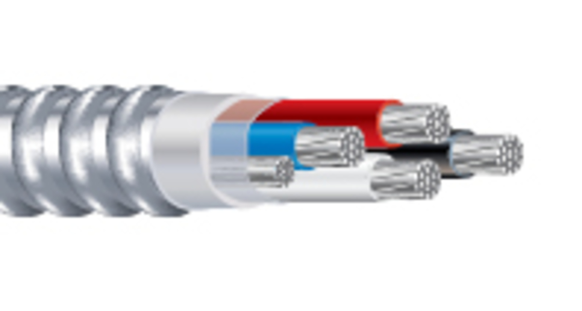 MC13AL - AL MC-AL 1/3 #4 BG BK/WE/RD 1000'