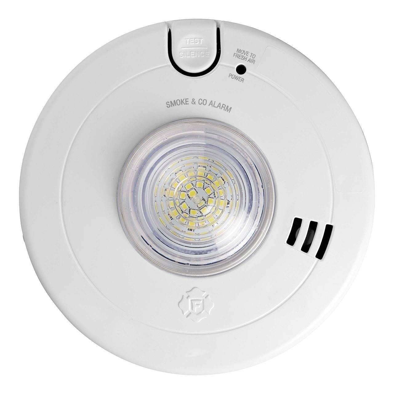 1046789 ( SMCO110LED-AC ) - Hardwired Combo Smoke & CO Alarm w/LED Strobe &10-Yr Battery Backup