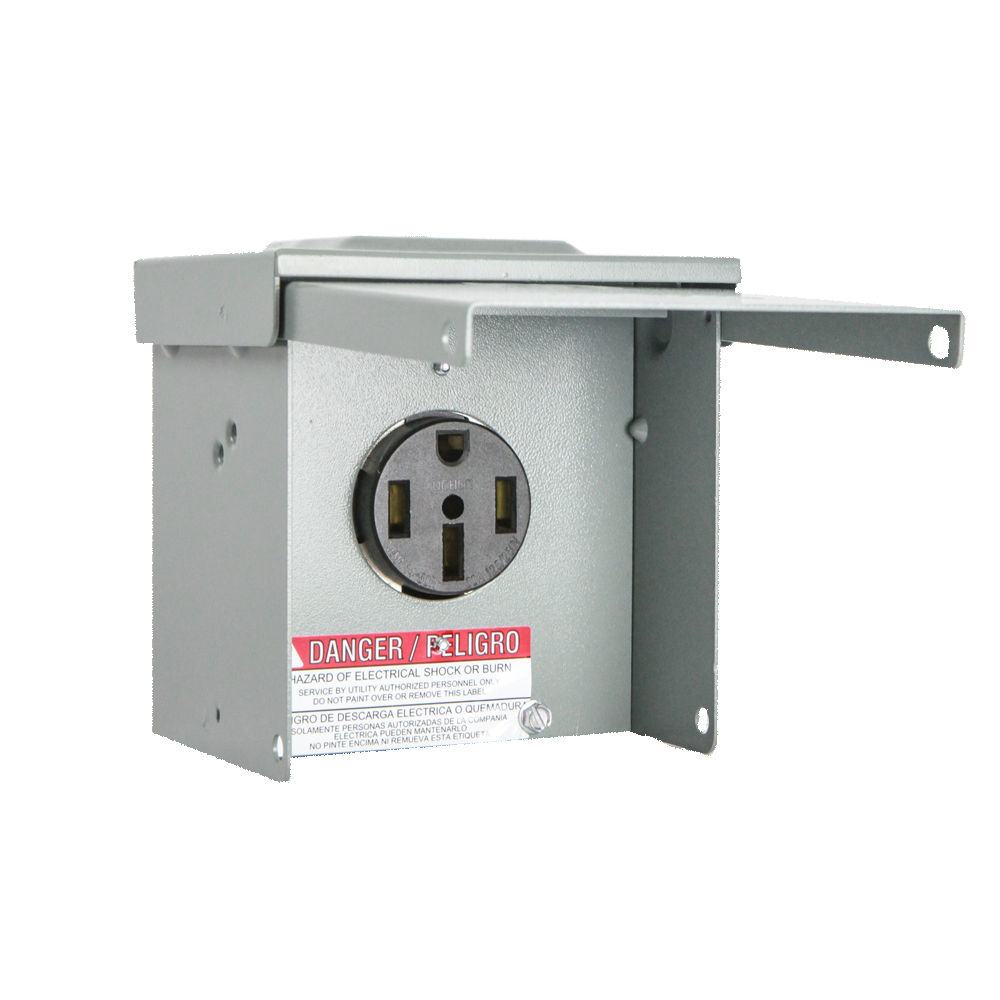 P54WR - Unmetered Small Closing Plate Surface Mount No Breaker