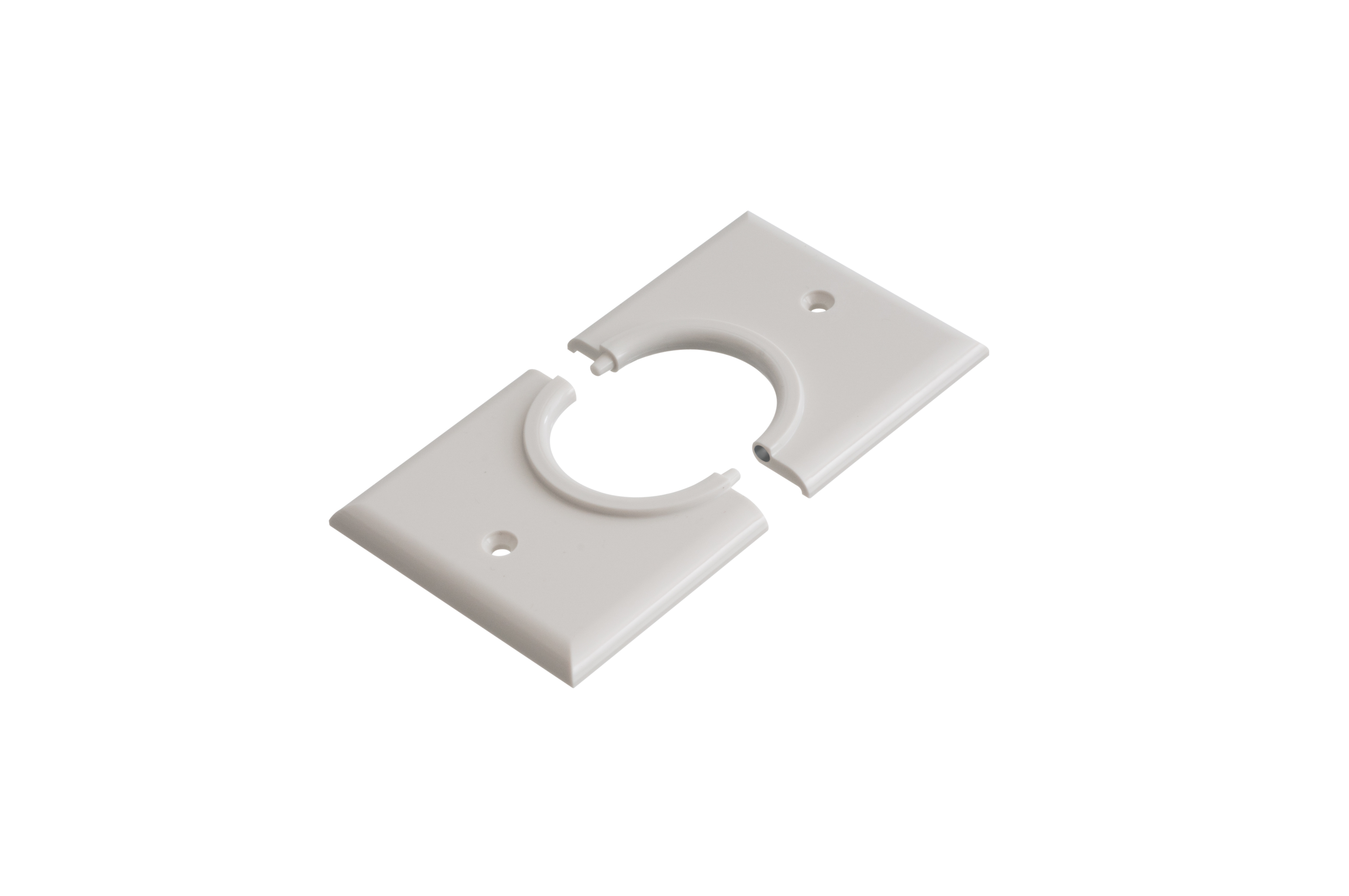 CESP1 - 1 Gang Split Wall Plate