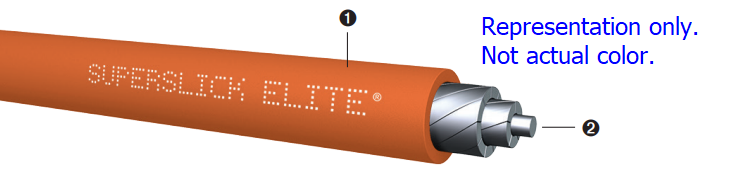 XHHW2ALYW5000, XHHW 2 Aluminum 5000' Reel Yellow