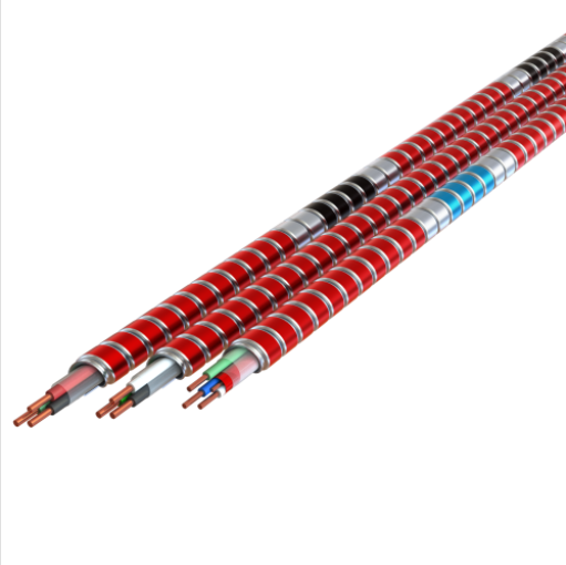 SF34R42T37 - MC Glide Fire Alarm/Control Cable™ - Dual Rated - Type MC/FPLP - Interlocked Galvanized Steel Armor