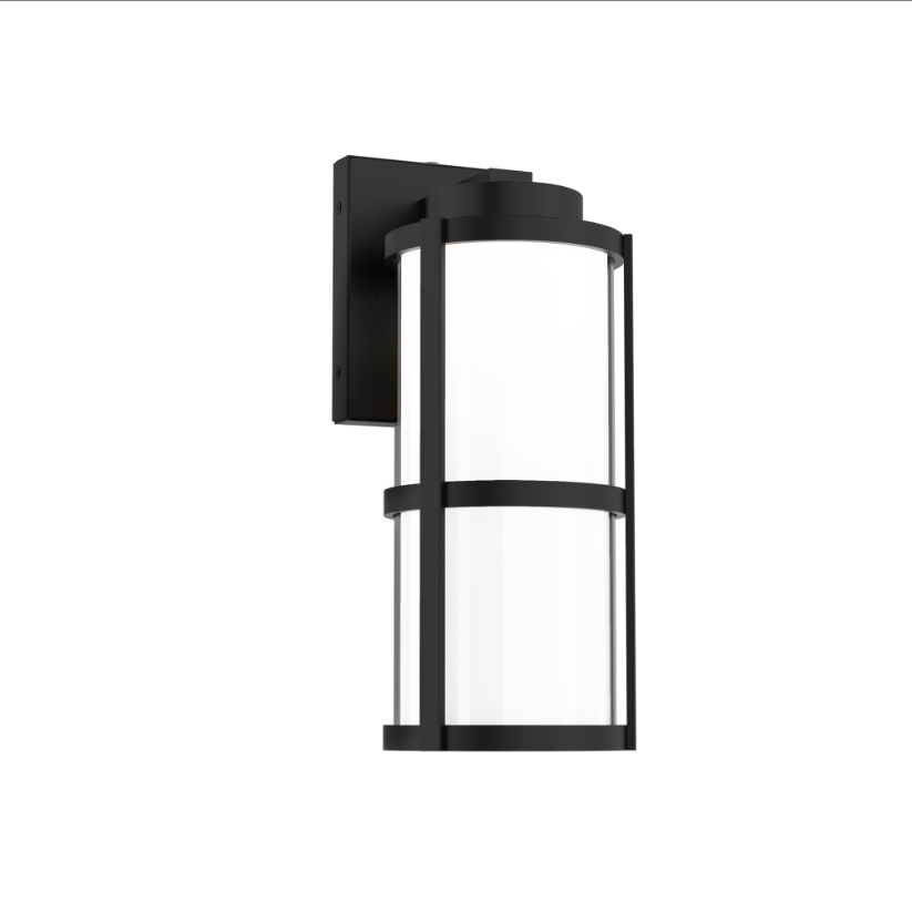 WAC WS-W250114-CS-BK, 14 Inch LED Lantern Black Outdoor Wall Light