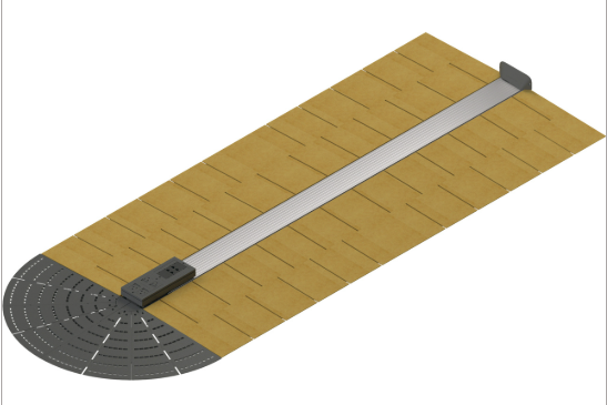 CONT XPU6K, 6' Express Under-Carpet Kit