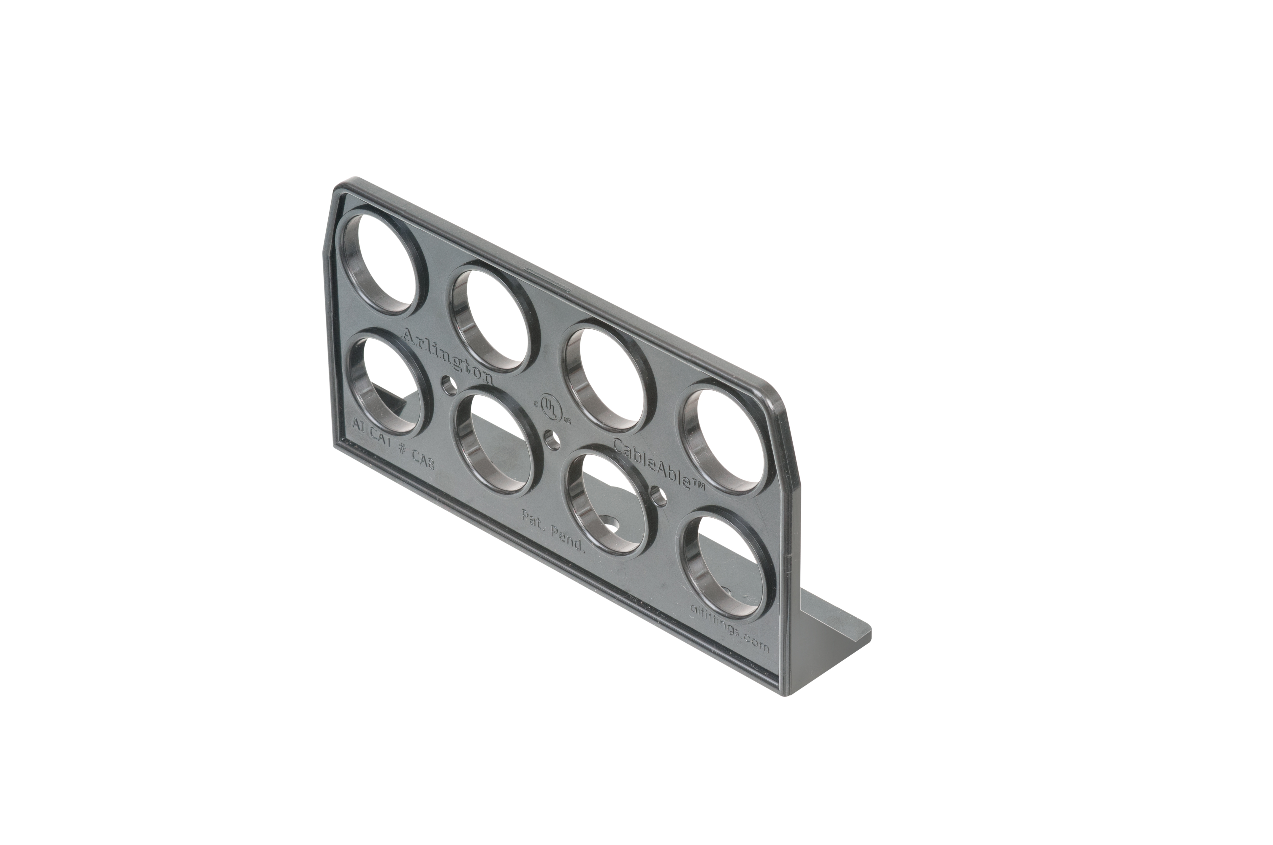 ARL CA8LX, 8-Hole 1 1/4"  Cable Conduit Support Bracket