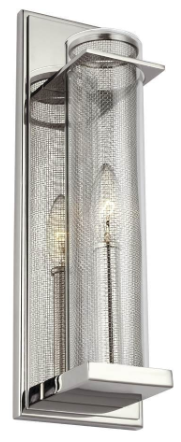 Picture of WB1874PN - Silo 1-Light Polished Nickel Sconce
