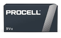 DURPC1604BKD - Duracell PC1604BKD Procell Alkaline Batteries, 9V (Pack of 12)