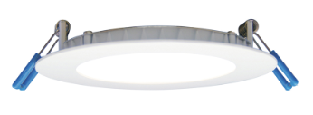 LB4R/30K/WH - Lotus 4" Round Economy Super Thin Led Downlight - 11W - 3000K - 700 Lumens - 120V - White