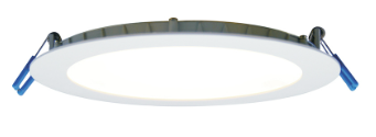LB6R/30K/WH - Lotus 6" Round Economy Super Thin Led Downlight - 14W - 3000K - 900 Lumens - White