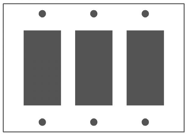 32403 - 3G GFI PLASTIC WHT