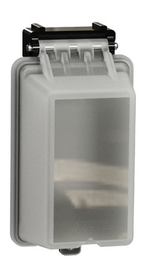 Picture of SQWS83111XX - X Series 1 Gang Outside Verticle Mount Extra Duty While-In-Use Decorator Device Cover