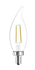 LED4DFCAC-C-2PK - LED Candle Lamps