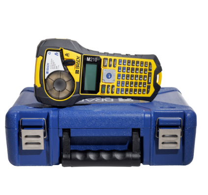 M210-KIT - Brady M210 Portable Label Printer Kit (M210-KIT), Yellow/Black