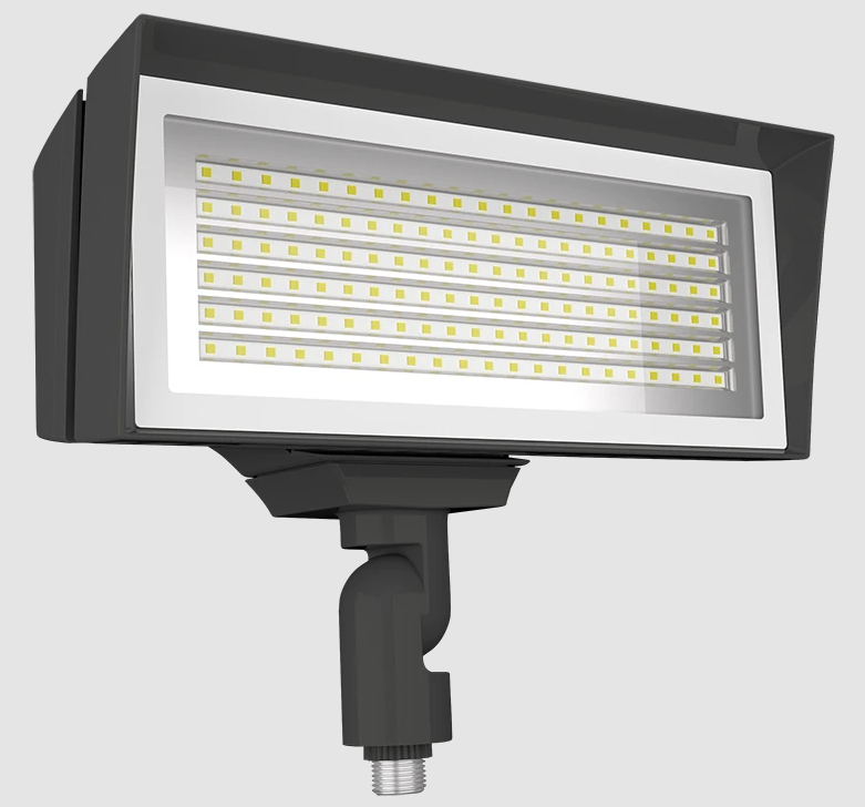 FFLEDM - Floodlights 8138-10813 Lumens FFLED Medium Field Adjustable 5000K/4000K Knuckle Mount Bronze