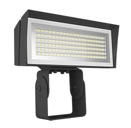 FFLEDMT/PCU - Floodlights 8138-10813 Lumens FFLED Medium Field Adjustable 5000K/4000K Trunnion Mount Bronze 120V-277V Button Photocell