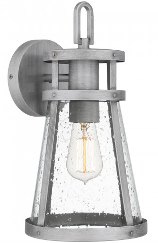 BAB8409MBK - Quo Bab8409Mbk Barber Outdoor Wall 1 Light Matt E Black