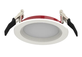 FWAFER4B - 4" FIRE RESISTANT WAFER 11W 5CCT CRI90 BAFFLE ROUND 120V