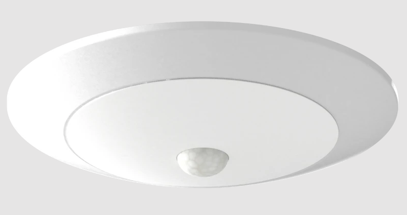 DSKFA-6R159CCT120WS/PIR - FLUSH MOUNT DOWNLIGHTS 900 LUMENS DISK FIELD ADJUSTABLE 6 INCH ROUND 15W 90CRI 3000/4000/5000K 120V WHITE SMOOTH