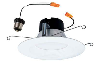 LT56079FS1EWH - LT 5/6 in. LED Retrofit Module with Baffle Trim Selectable 5CCT 750-Lumens