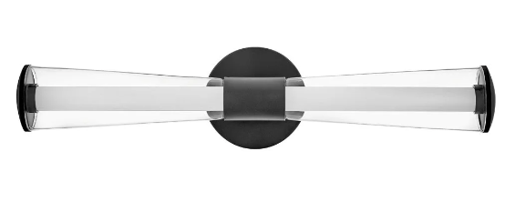 53102BK - HNK 53102BK Medium LED Vanity Black