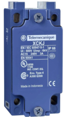 ZCKJ2 - Telemecanique Sensors Limit Switch Body: En50041 Body, 2 Mounting Holes, Dpdt, Metallic
