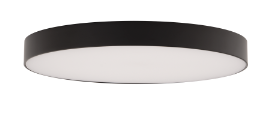 Picture of WAC FM-240508-9CS-BK - Edgeless Round LED 8 inch Black Flush Mount Ceiling Light