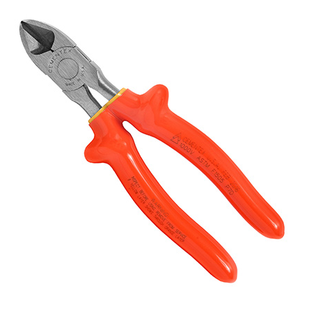 P7D - Cementex P7D Insulated Diagonal Cutting Pliers, 7"