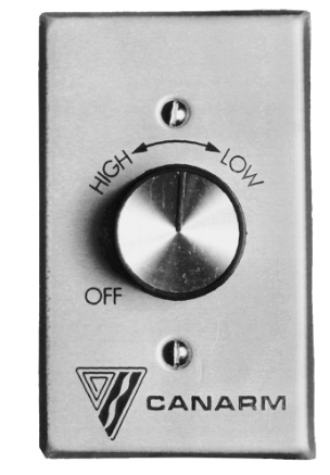 CANARM MC10 10A 8 FAN CONTROL VARIABLE SPEED