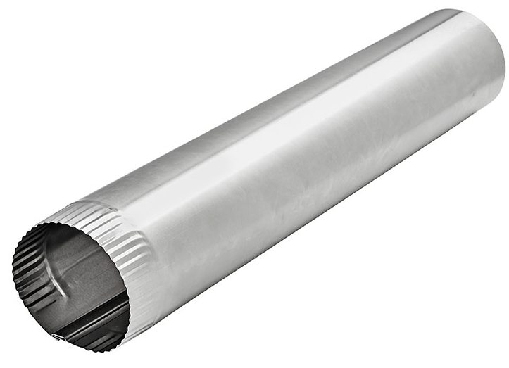229 - 4" x 24" Aluminum Snap Lock Duct Pipe