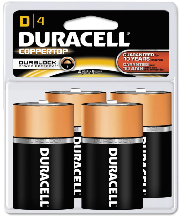 MN1300R4Z - D SIZE ALK BATTERY PK4