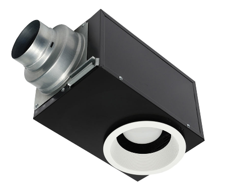 FV-08VRE2 - WhisperRecessed LED, Designer Ventilation Fan/Light Combination, Extremely Quiet, Long Lasting, Easy to Install, Code Compliant, Energy Star Certified, White